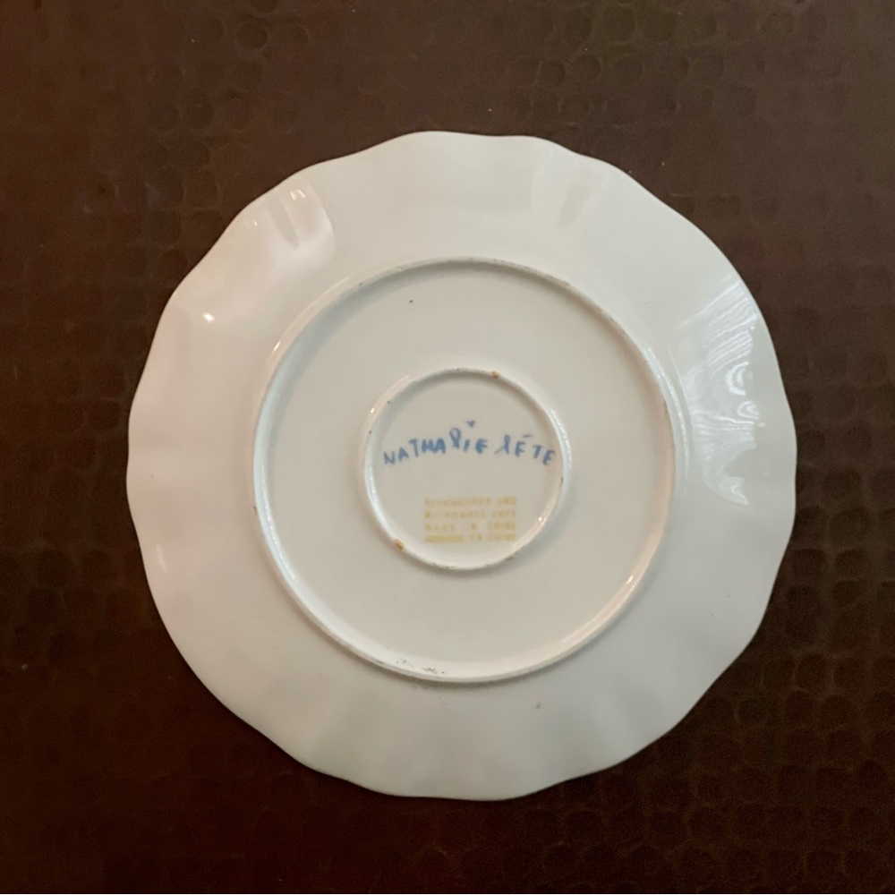 Bird Pattern Decorative Plate - Picture 2 of 2